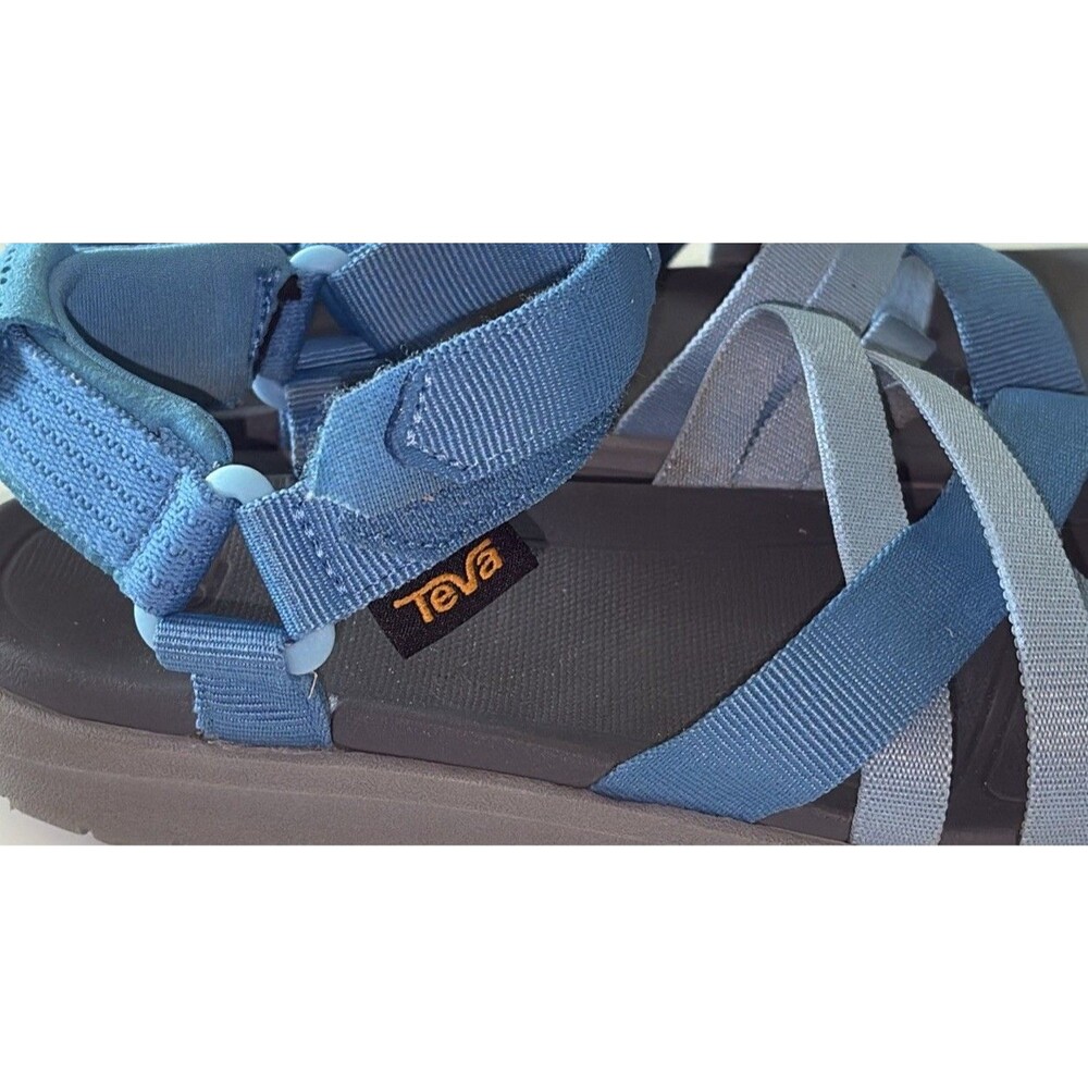 TEVA Women's Tirra Hiking Outdoor Sandals Size US 9 Bering Sea Blue Comfort Wear - Picture 10 of 11